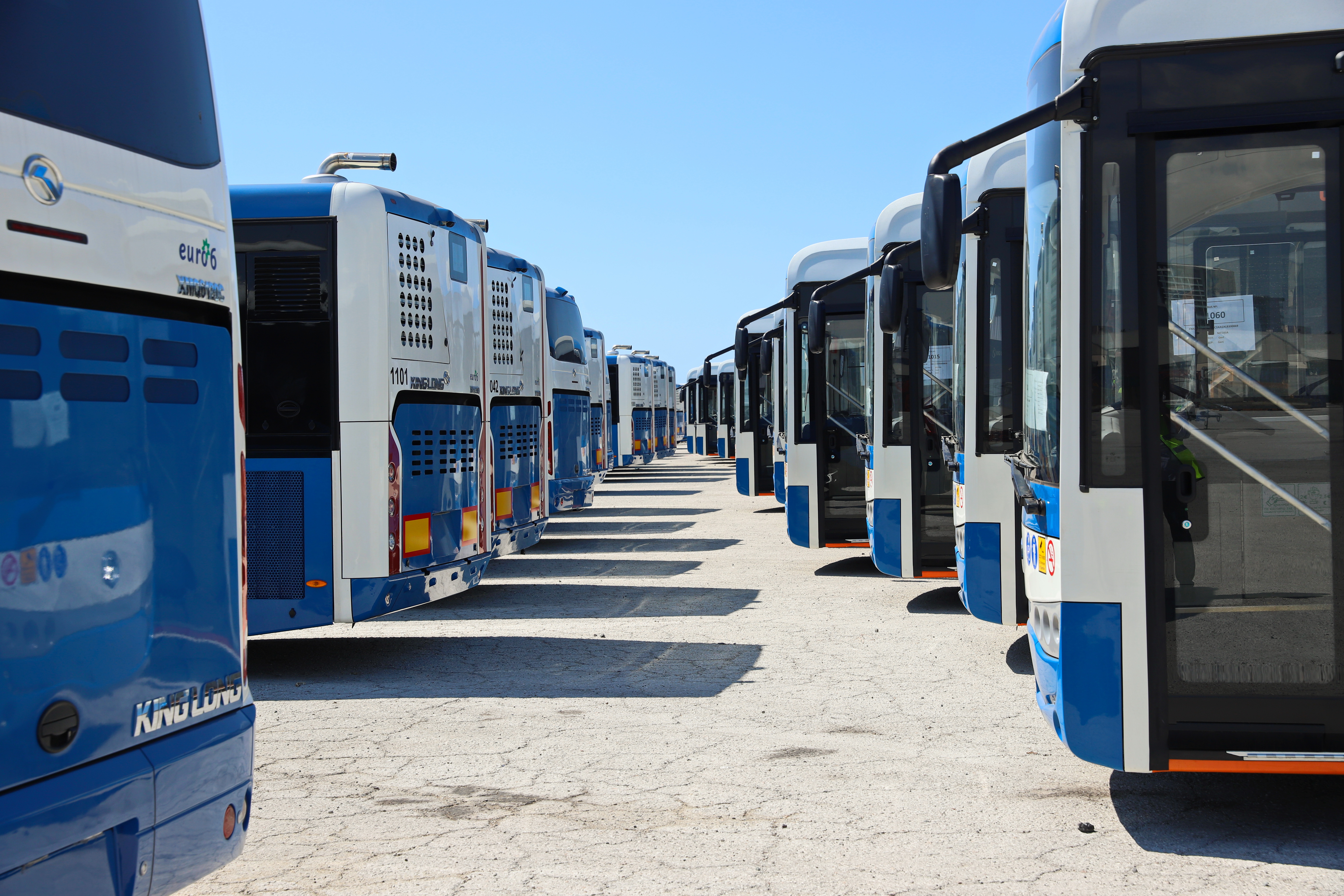 CPT fleet at the start of operations in 2020