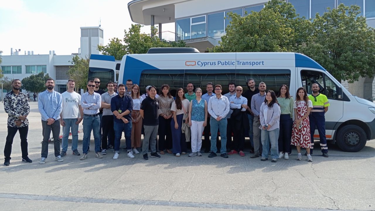 AutoTRUST Cyprus pilot group photo.