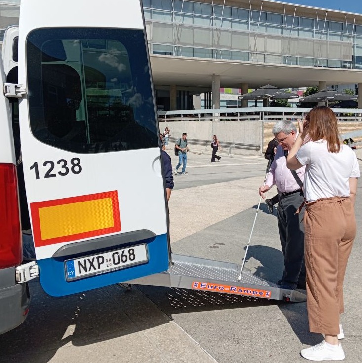 AutoTRUST demonstration using an NPT minibus in Nicosia