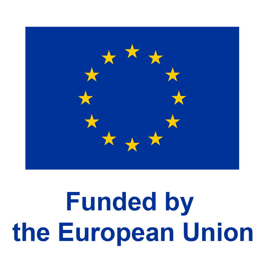 Funded by the European Union logo.