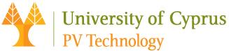 University of Cyprus PV Technology logo.