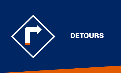 Detours announcements