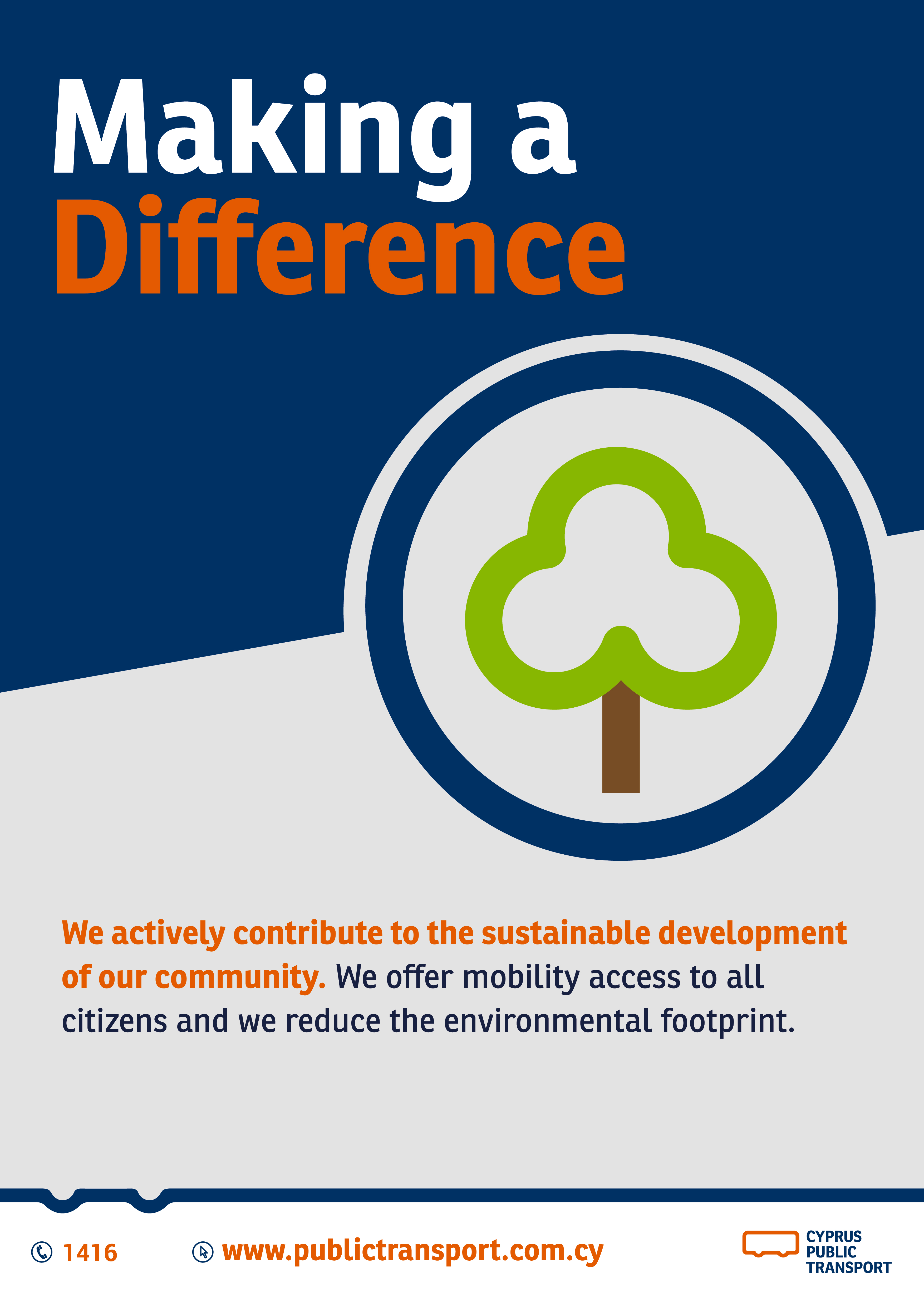 Making a Difference value poster